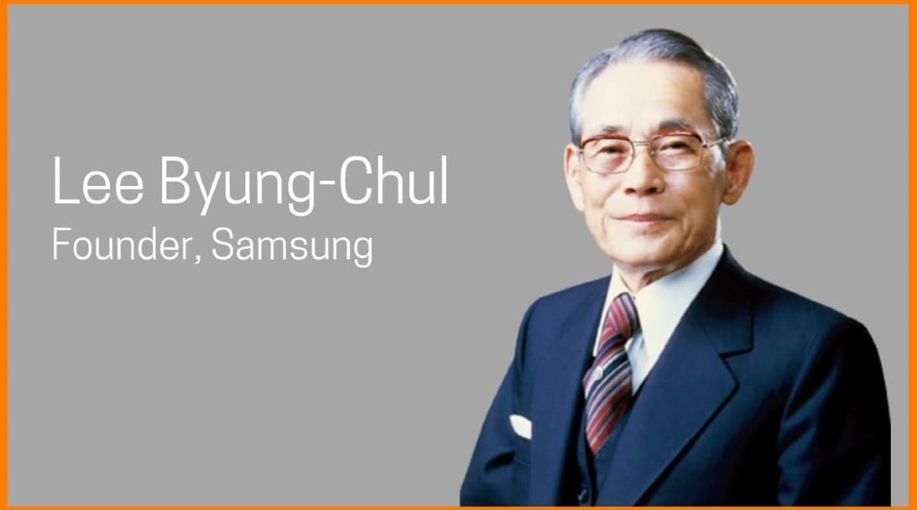 SAMSUNG ,The burning passion of Lee Byung-chul!