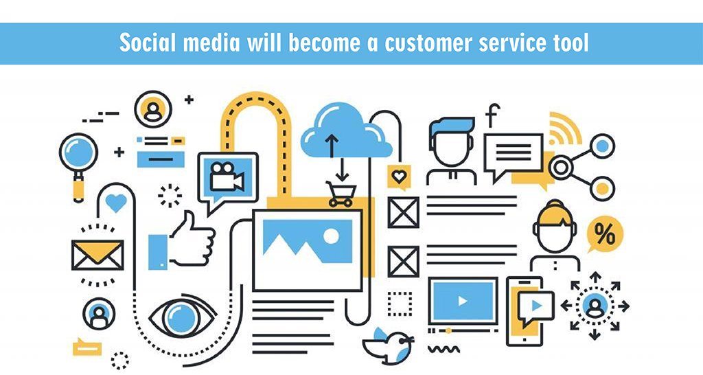 Social media will become a customer service tool