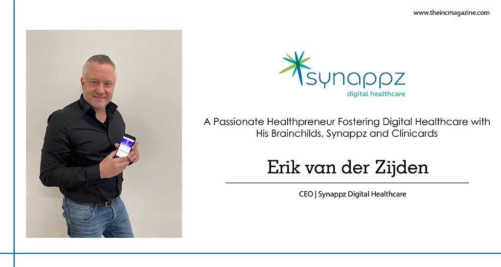 Erik van der Zijden | CEO | Synappz Digital Healthcare