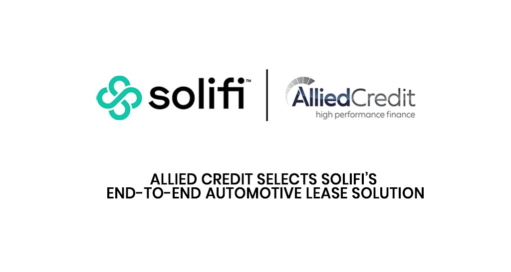 Allied Credit selects Solifi’s end-to-end automotive lease solution